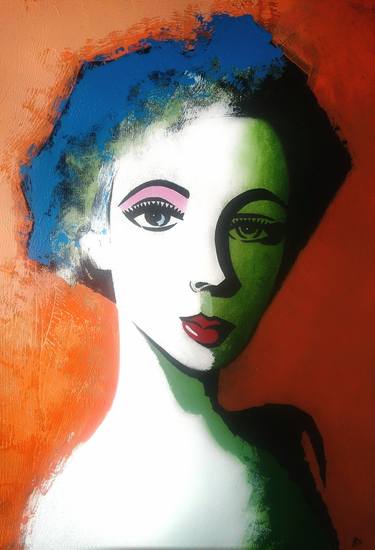 Print of Abstract Portrait Paintings by Antonio Coelho Art