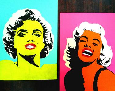 Marilyn 1 & 2 (Andy Warhol tribute) thumb