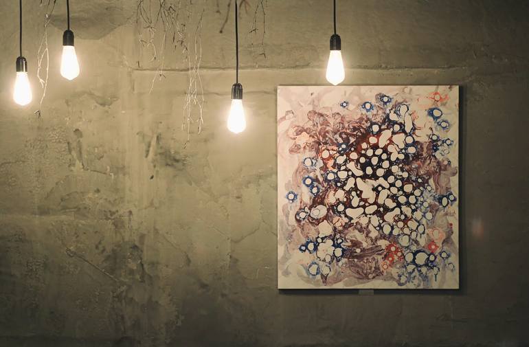 Original Expressionism Abstract Painting by Anton Firsik