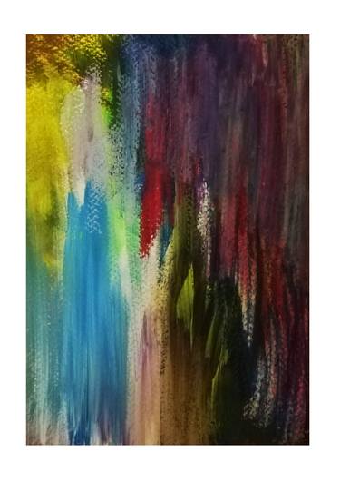 Original Abstract Painting by Emma Philippa Maeve Trussler
