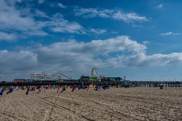 Santa Monica Beach Flags - Limited Edition 1 of 20 thumb