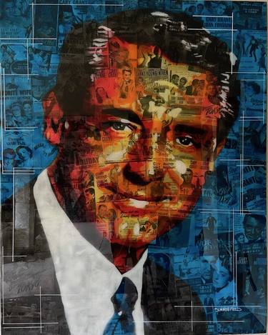 Print of Celebrity Collage by Tim Summerfield