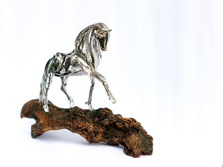 Original Realism Horse Sculpture by Akalpa Artwork