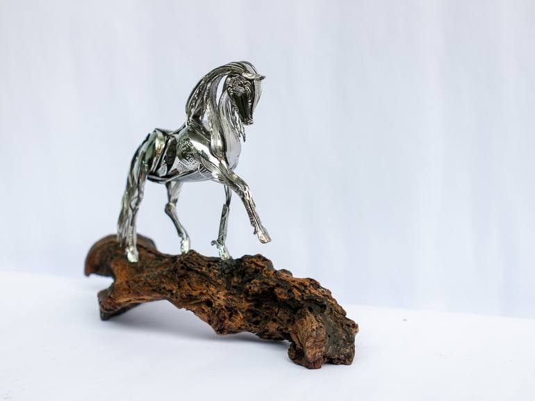 Original Realism Horse Sculpture by Akalpa Artwork