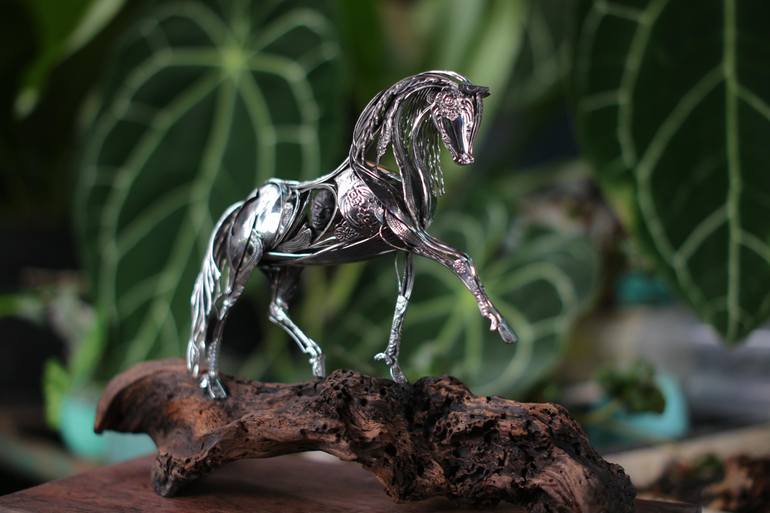 Original Realism Horse Sculpture by Akalpa Artwork