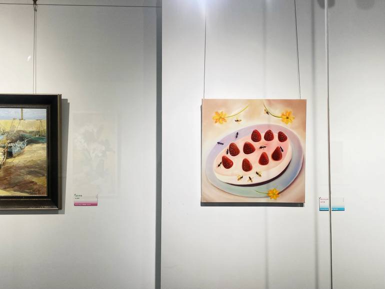 Original Contemporary Food & Drink Painting by Liqing Tan