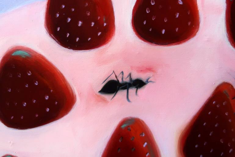 Original Contemporary Food & Drink Painting by Liqing Tan