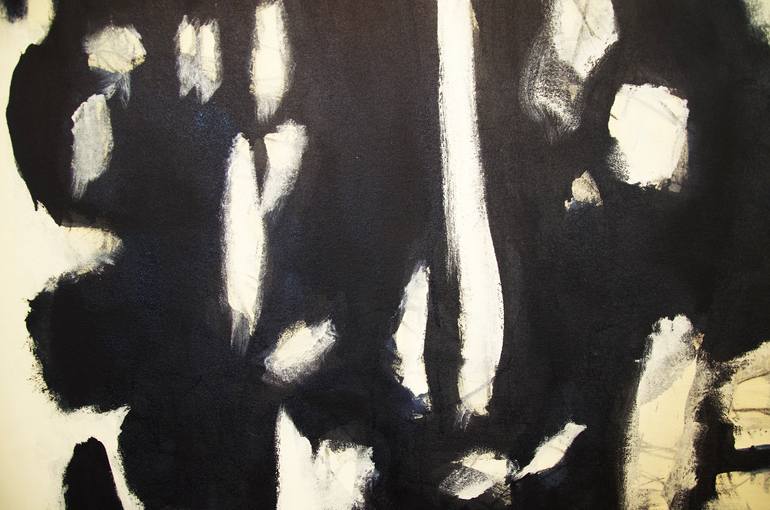 Original Abstract Expressionism Abstract Painting by Nick Scalisi Aka Nistka