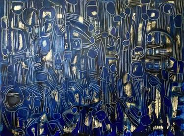 Original Abstract Expressionism Abstract Paintings by nick scalisi aka nistka