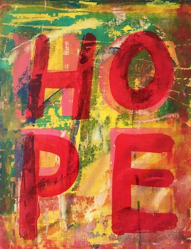 Print of Abstract Typography Paintings by Matt Higgins