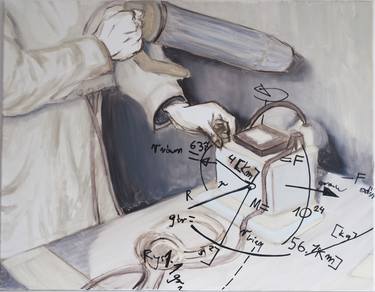 Print of Figurative Science/Technology Paintings by Jan Dąbrowski