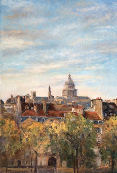 Original Impressionism Architecture Paintings by Natalia Grigorieva