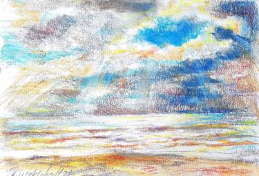 Original Impressionism Landscape Drawings by Natalia Grigorieva