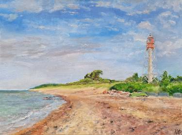 Latvia. Lighthouse in Pape thumb