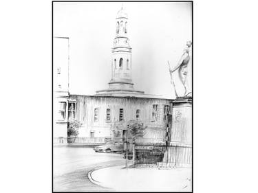 Print of Fine Art Cities Drawings by mark Kennedy