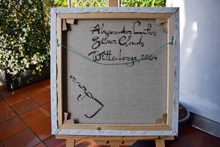 Original Pop Art Landscape Painting by Alexander Lufer