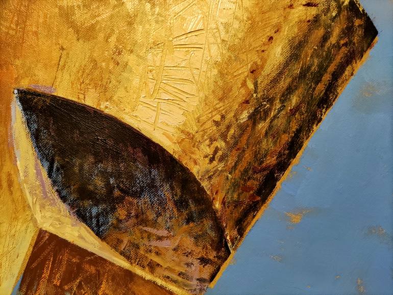 Original Art Deco Abstract Painting by Alexander Lufer