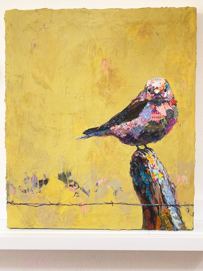 Original Abstract Expressionism Animal Painting by Jihyun Ra