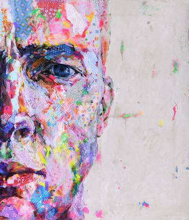 Original Expressionism Portrait Paintings by Jihyun Ra