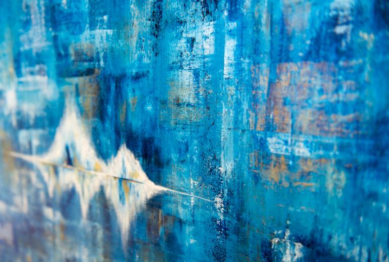 Original Abstract Expressionism Abstract Painting by Anna Kosenko