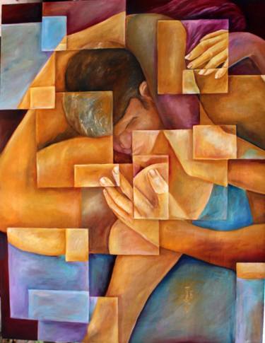 Print of Cubism Body Paintings by Shirley Cabanas Aguilar
