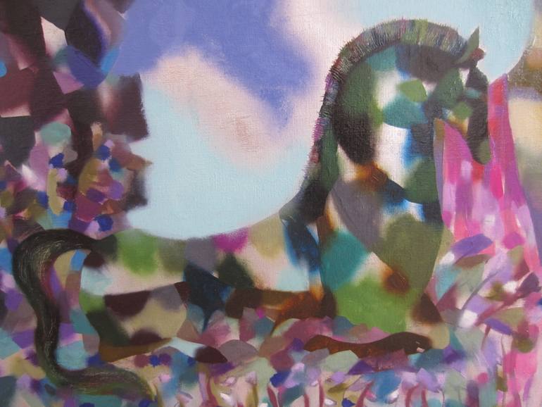 Original Conceptual Fantasy Painting by Luisa Fernanda Debarnot