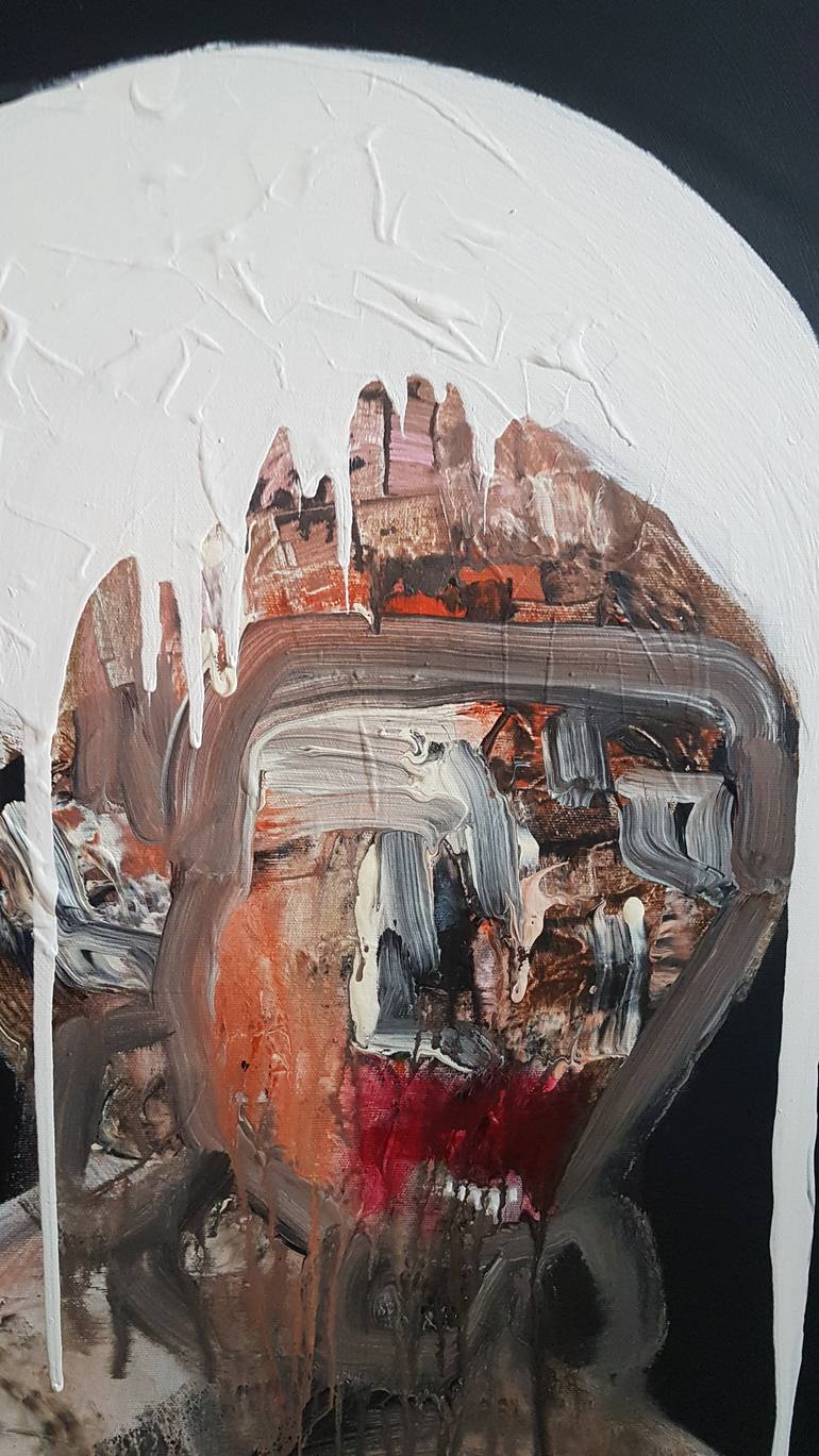 Original Abstract Painting by Roland-Henrich Gotschik