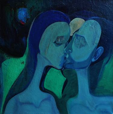 Original Figurative Love Paintings by Ashot N Grigoryan