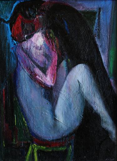 Original Figurative Love Paintings by Ashot N Grigoryan