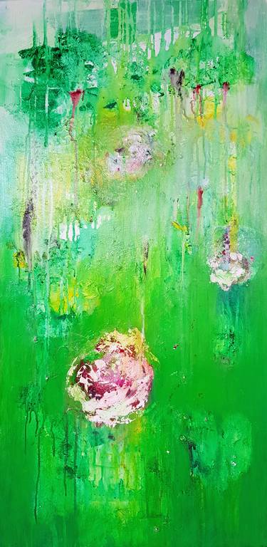 Original Abstract Expressionism Nature Paintings by Lenie Kamstra