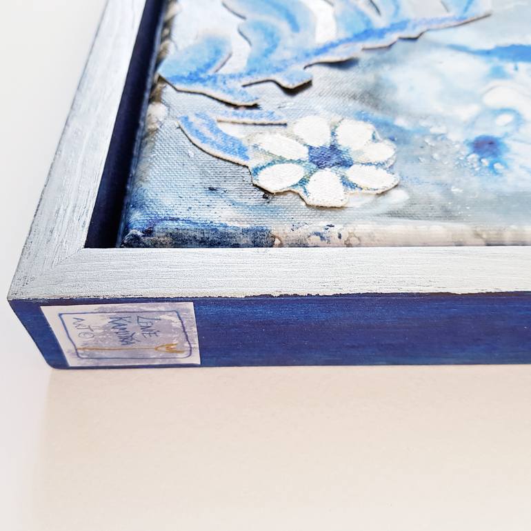 Original Abstract Expressionism Botanic Painting by Lenie Kamstra
