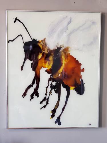 Original Abstract Animal Paintings by Helen Wright