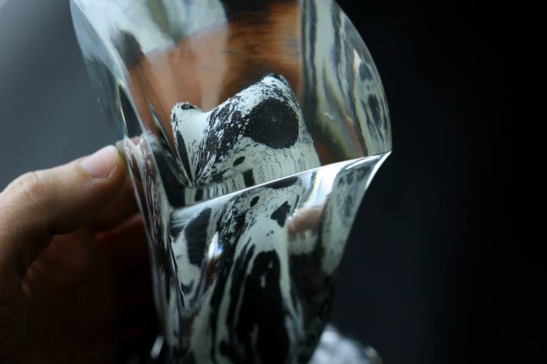 Original Abstract Sculpture by Ruslan Luchko