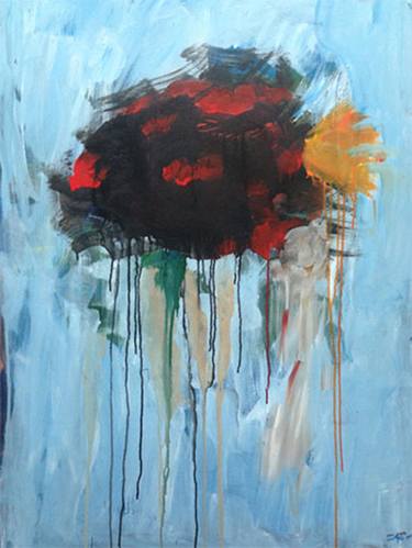 Original Abstract Expressionism Abstract Paintings by Hao Jing