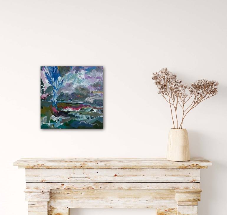 Original Abstract Painting by Hao Jing