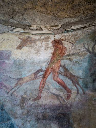 Man and Wild Dogs, Pompei, Italy - Limited Edition of 20 thumb