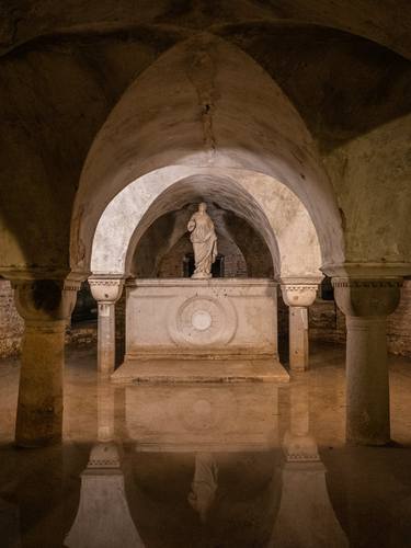Flooded Crypt, Venice, Italy - Limited Edition of 20 thumb