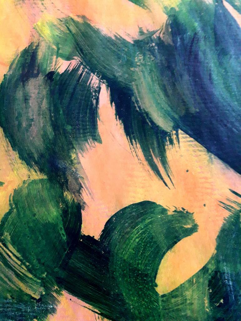 Original Conceptual Abstract Painting by Eros  Ado