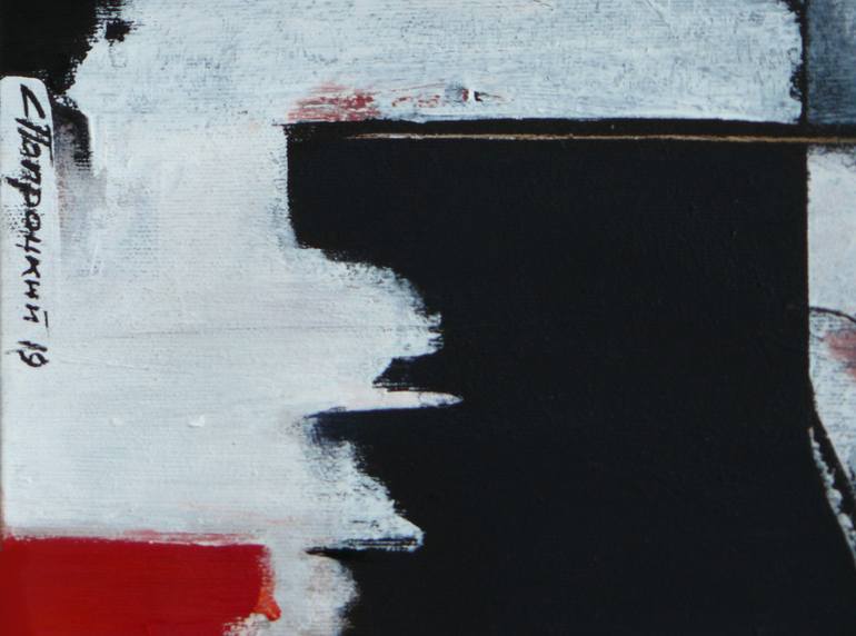 Original Abstract Painting by Serg Paprotskyi Папроцкий
