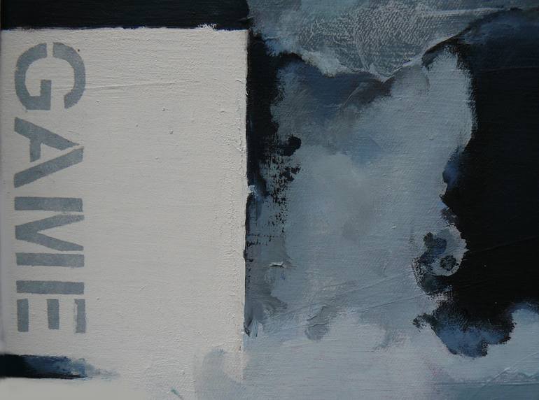 Original Conceptual Abstract Painting by Serg Paprotskyi Папроцкий