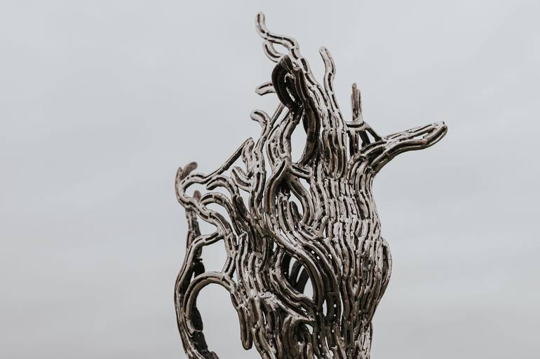 Original Figurative Horse Sculpture by Ollie Holman