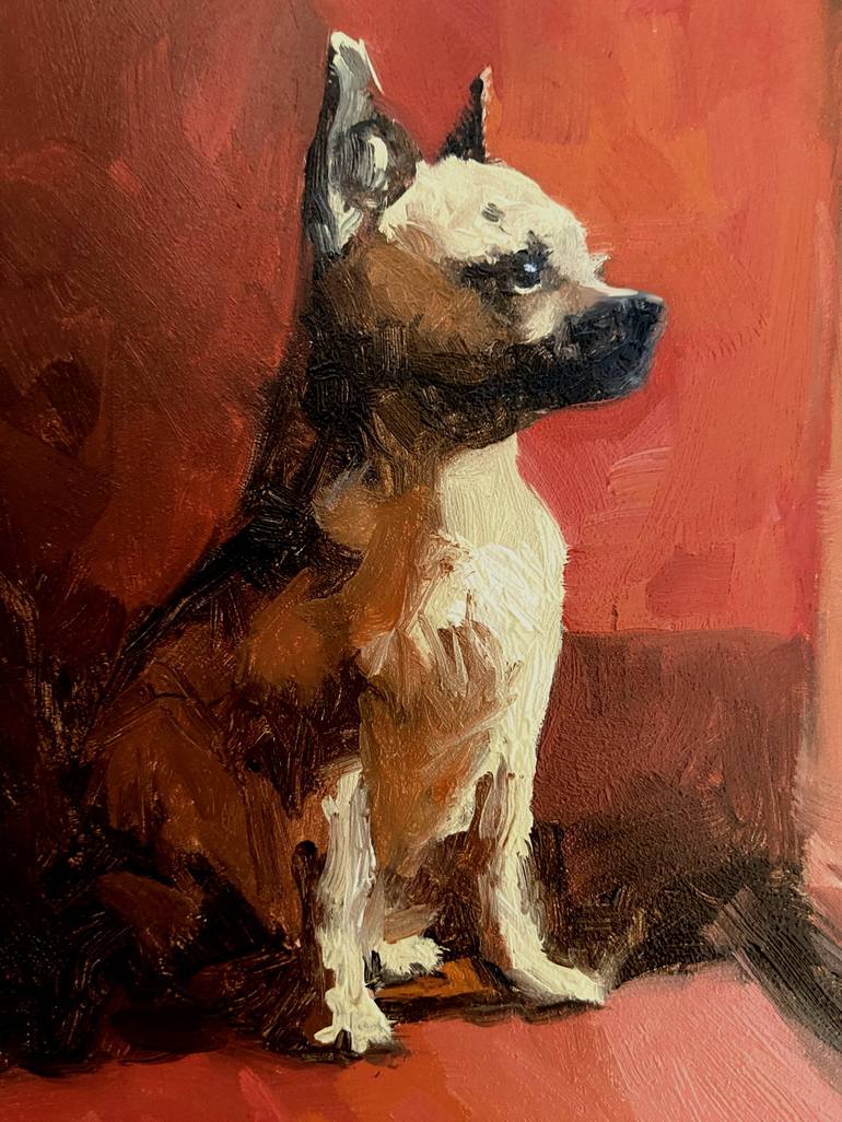 Original Dogs Painting by Jenny Berry