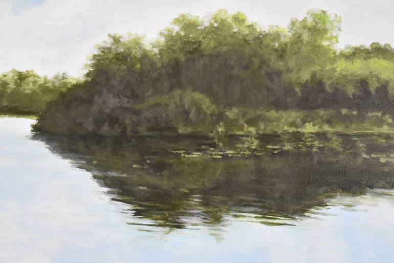 Original Impressionism Nature Painting by Richard Levy