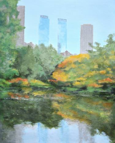 Print of Impressionism Nature Paintings by Richard Levy