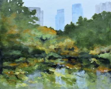 Print of Impressionism Places Paintings by Richard Levy