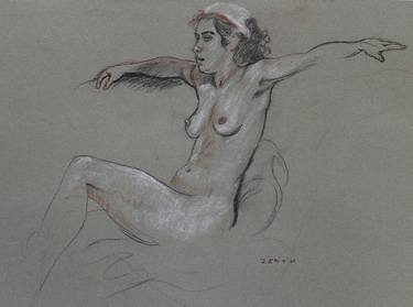 Print of Nude Drawings by Zenon Nowacki