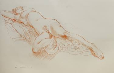 Original Nude Drawings by Zenon Nowacki