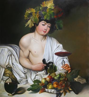 Zenon Nowacki after Caravaggio "Bacchus" thumb
