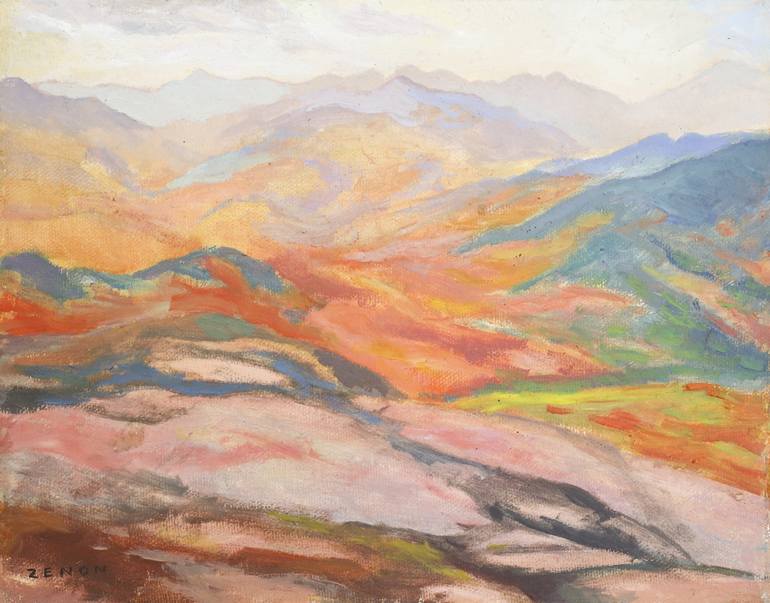 Original Fine Art Landscape Paintings by Zenon Nowacki