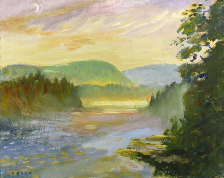 Original Fine Art Landscape Paintings by Zenon Nowacki